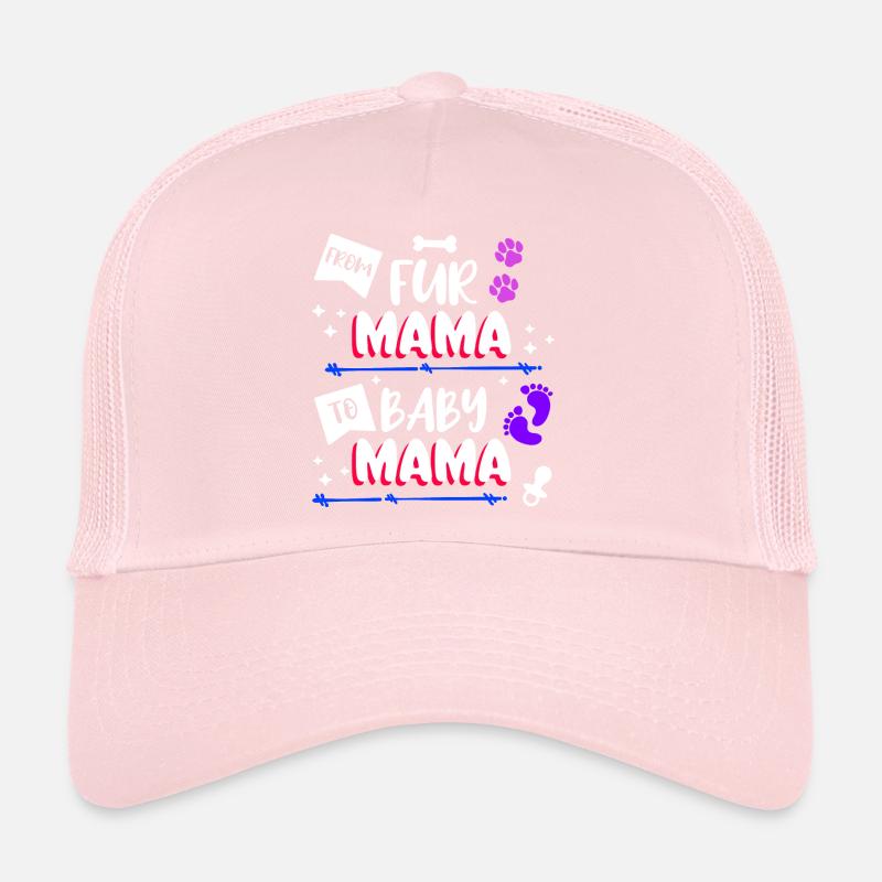 Sucette Maman Déclaration Grossesse Enceinte Casquette trucker 