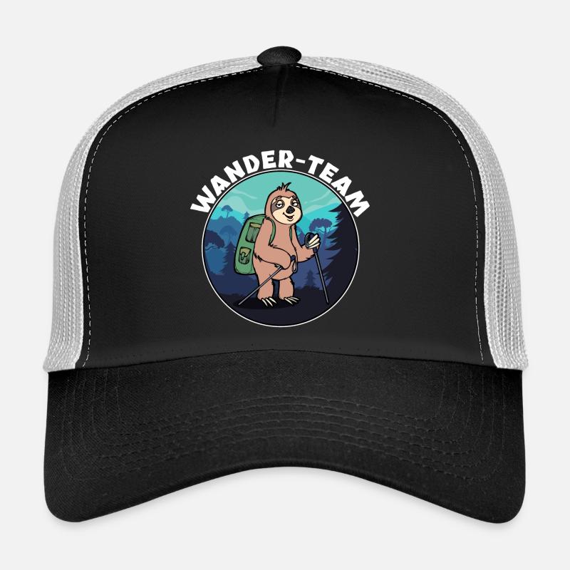 Wanderer Gipfelkreuz Wandern Statement Wanderwege Trucker Cap
