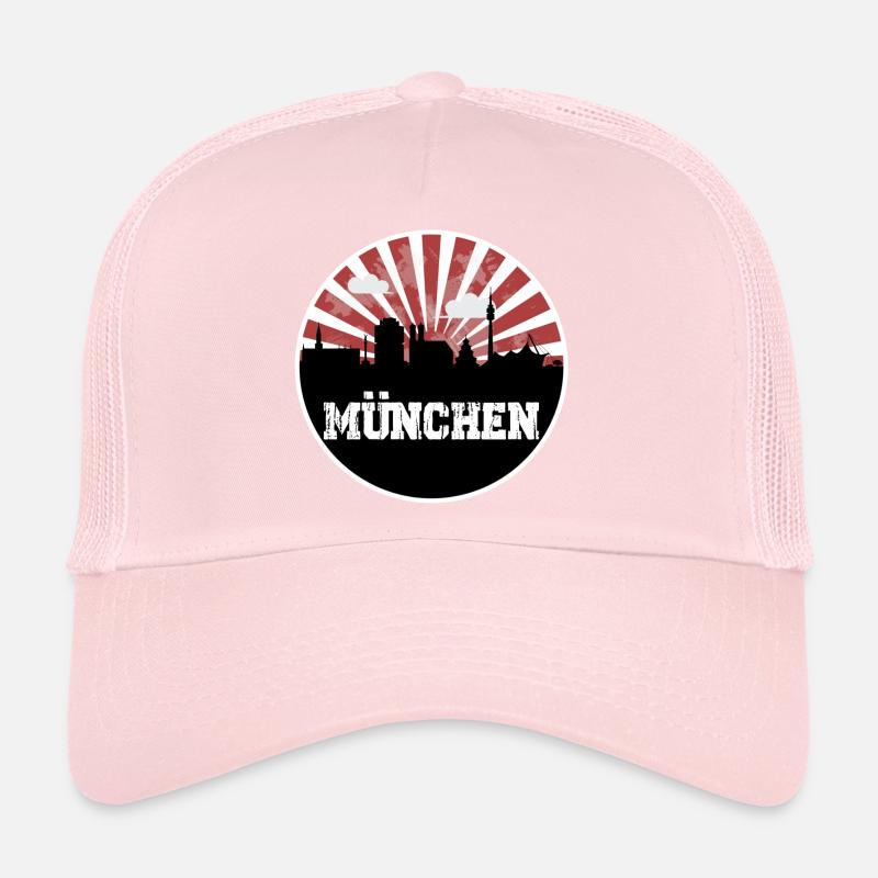 Match à domicile de Munich Skyline Casquette trucker 