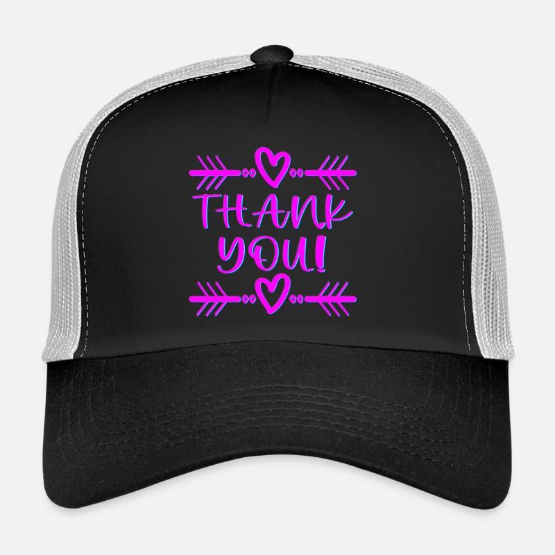 DANKESZITAT - FREUNDLICHE GESCHENKIDEEN Trucker Cap