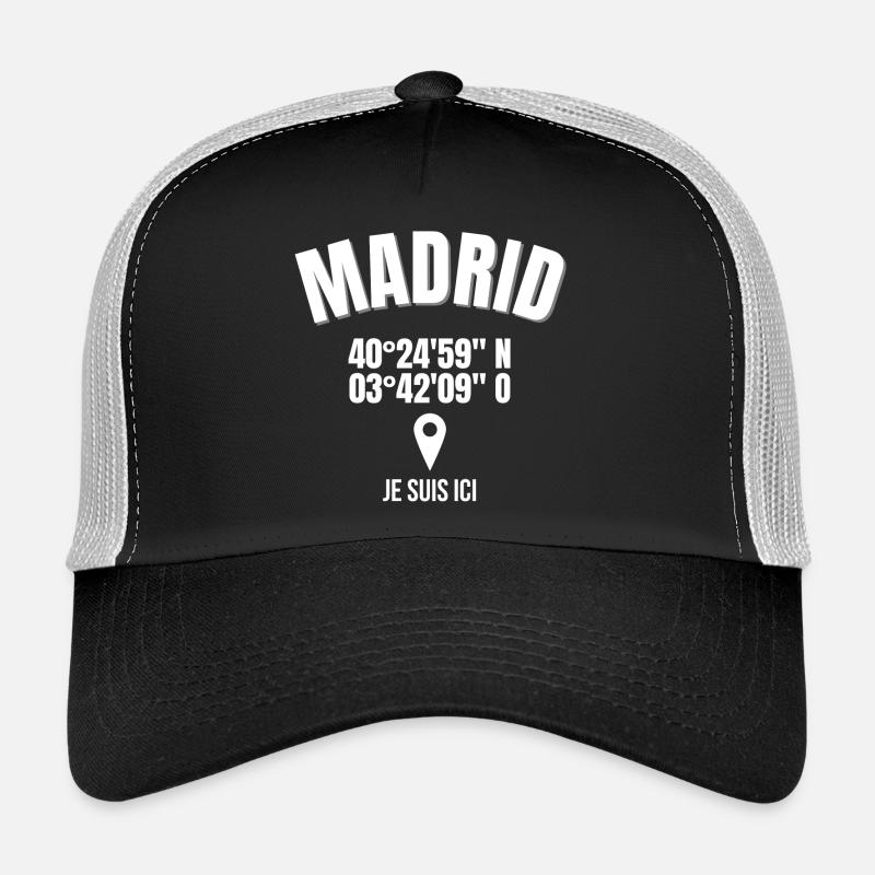 Madrid, Espagne, capitale de l'Espagne Casquette trucker 