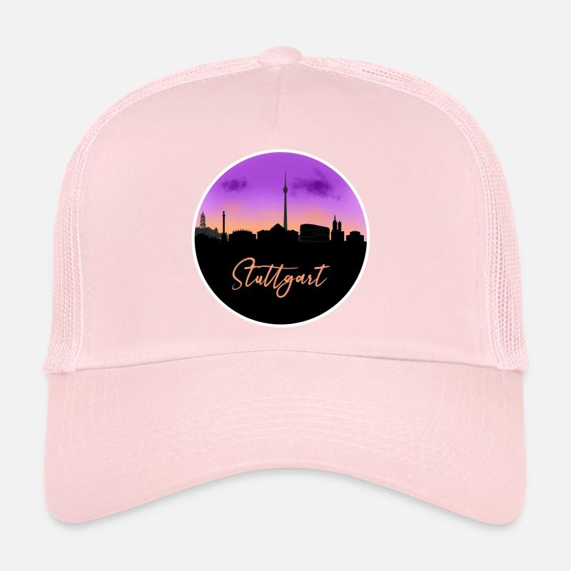 Stuttgart Fine Skyline Casquette trucker 