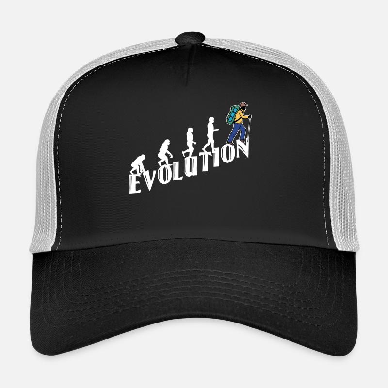 Evolution Wanderer Hiking Hike Mountain Hike Trucker Cap