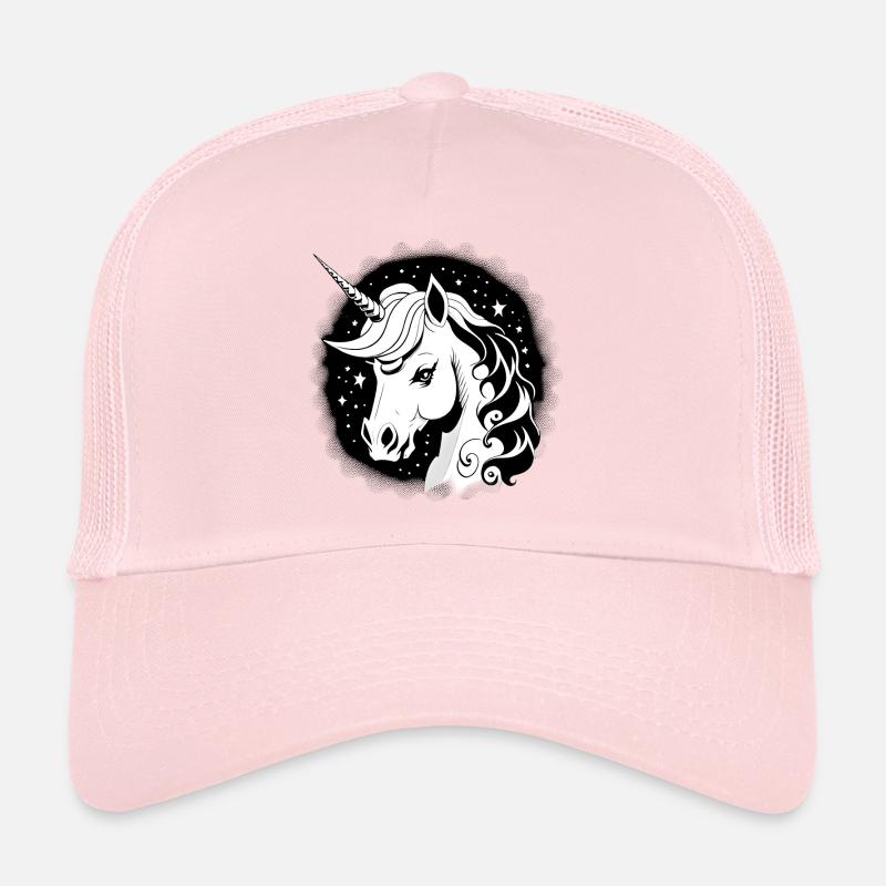 Goth Unicorn Trucker Cap