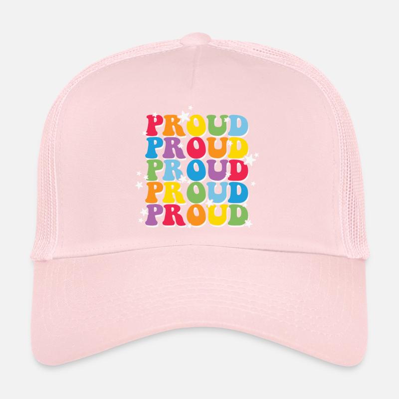LGBT, rainbow, Pride month Trucker Cap