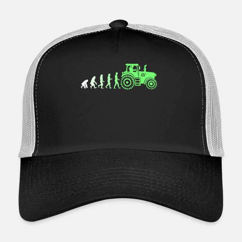 Nutzfahrzeug Traktor Evolution Fahrzeug Bauer Feld Trucker Cap