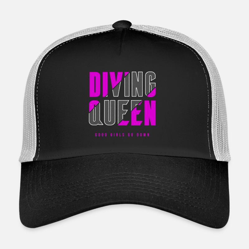 Reine de la plongée Casquette trucker 