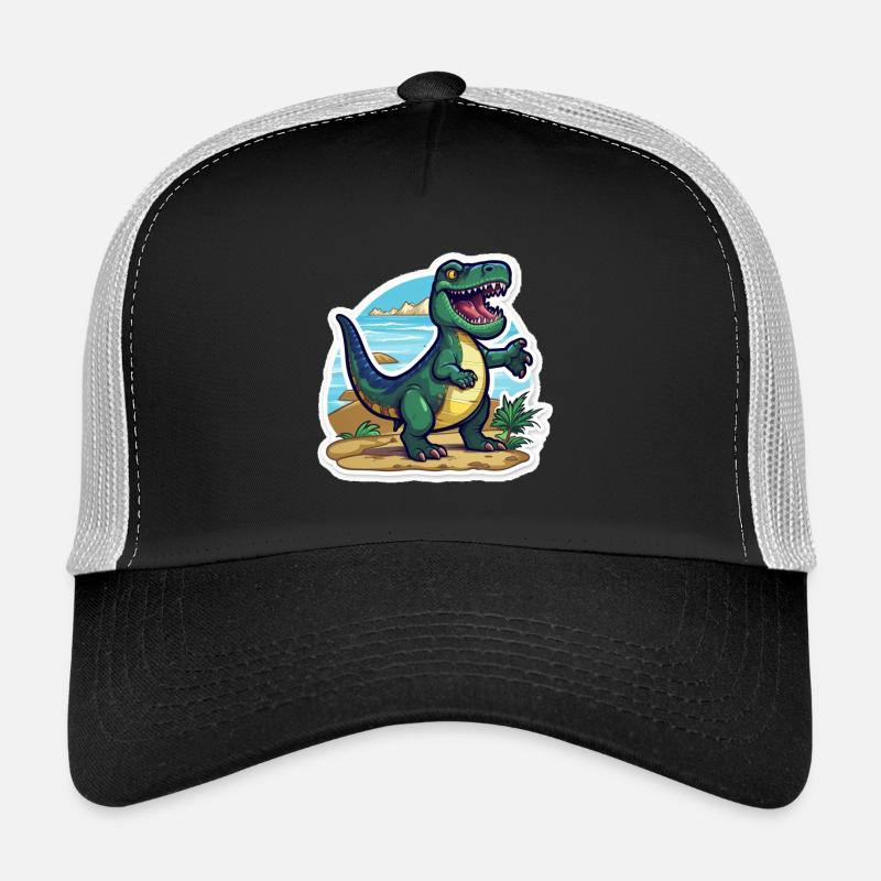 Der Trex Dino ist Unterwegs Trucker Cap