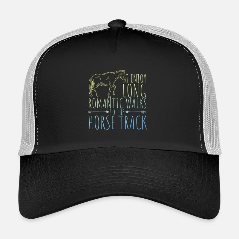 courses de chevaux Casquette trucker 