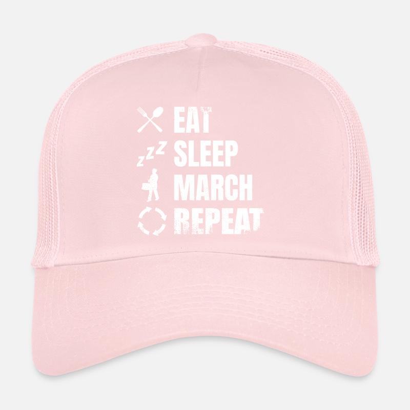 Drum Player Daily Routine Trucker Cap