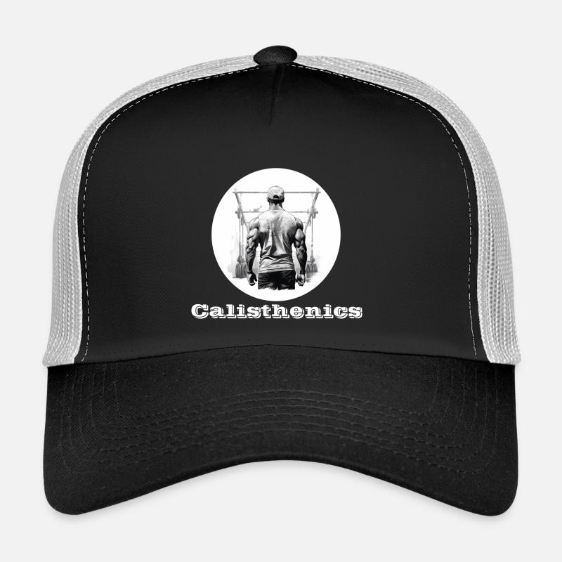 Calisthenics white Trucker Cap