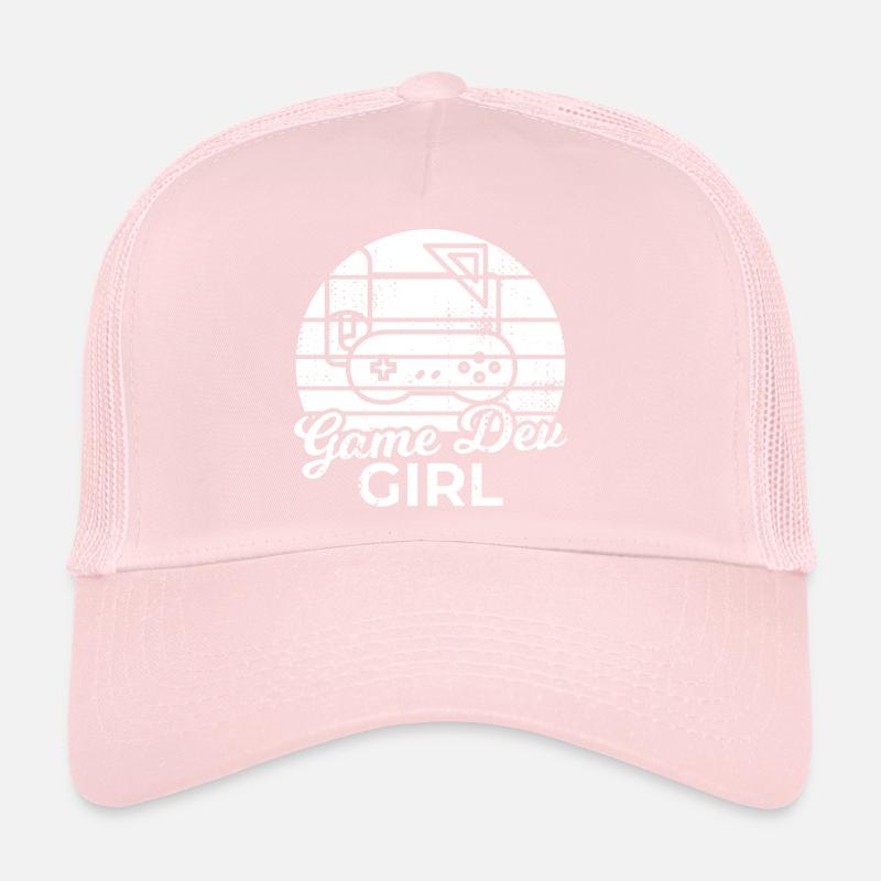 Game Dev Girl Trucker Cap