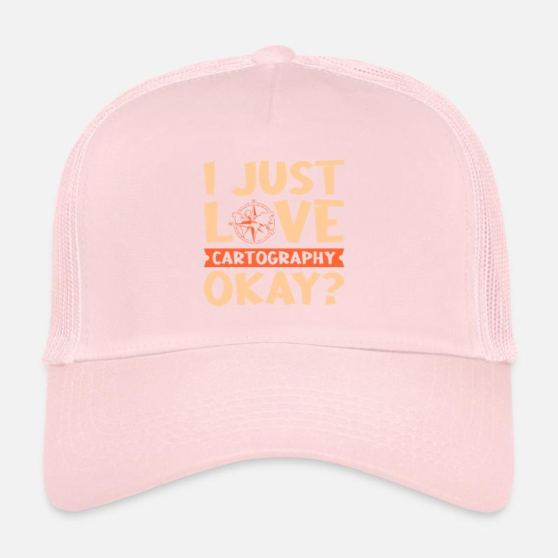 Cartography design Trucker Cap