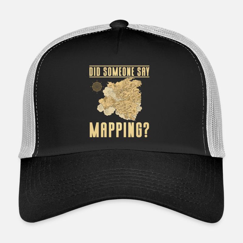 Conception cartographique Casquette trucker 