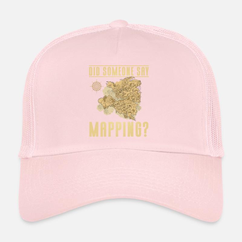 Conception cartographique Casquette trucker 