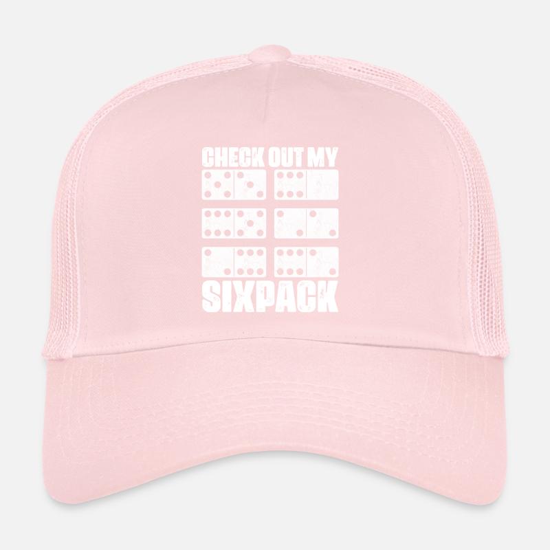 Domino game design Trucker Cap