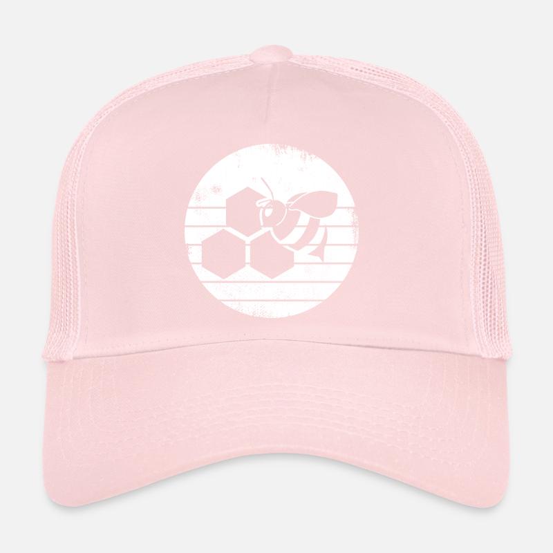 Honey bee sketch Trucker Cap