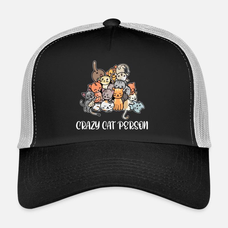 Favorite Animal Cat Pets Statement Animals Trucker Cap