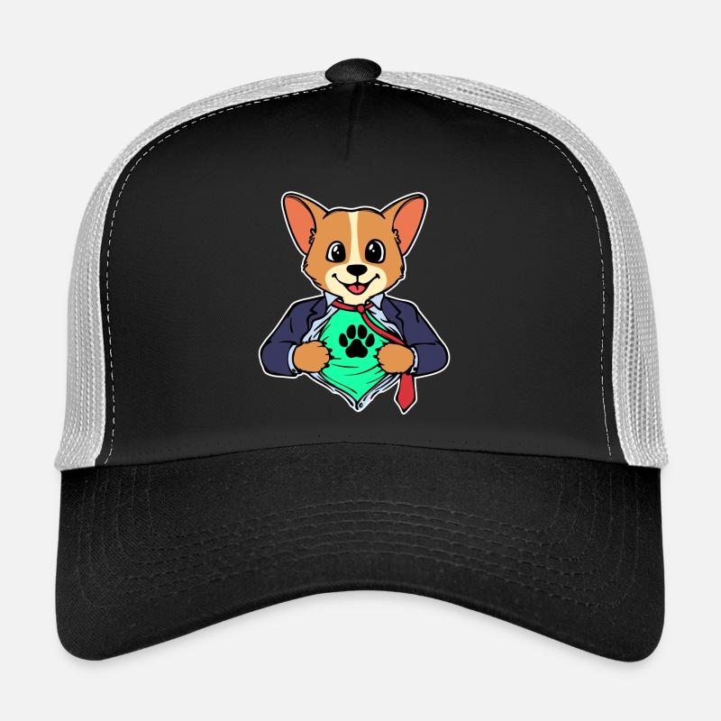 Chien Chiot Animaux de compagnie Cuddly Pets Animaux Casquette trucker 