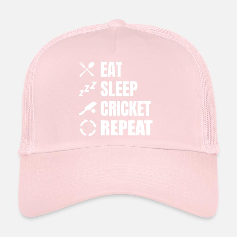 Routine quotidienne des joueurs de cricket Casquette trucker 