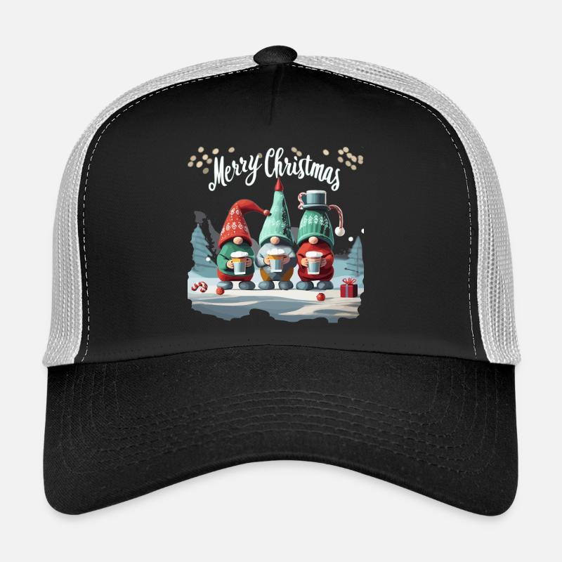 MERRY CHRISTMAS - Trucker Cap - black/stone grey