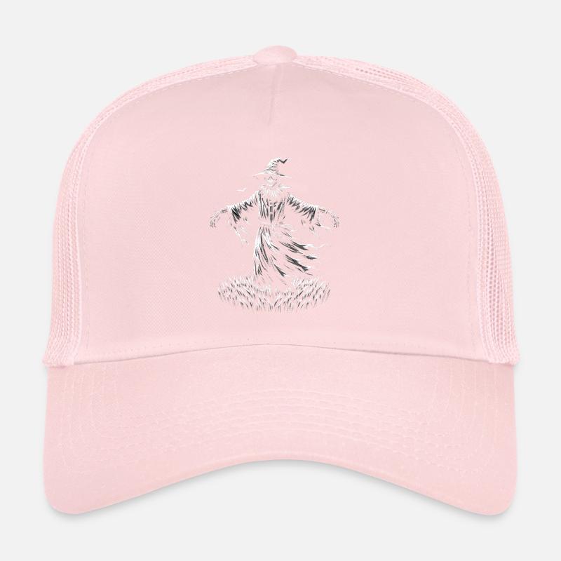 Gespenstische Vogelscheuche Trucker Cap