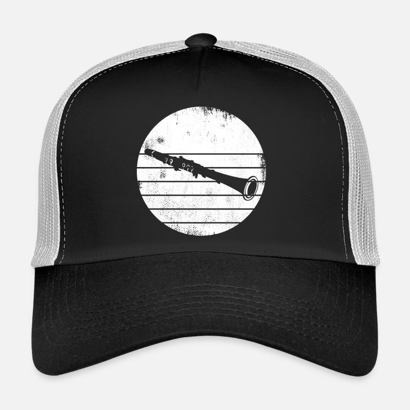 Esquisse de clarinette Casquette trucker 