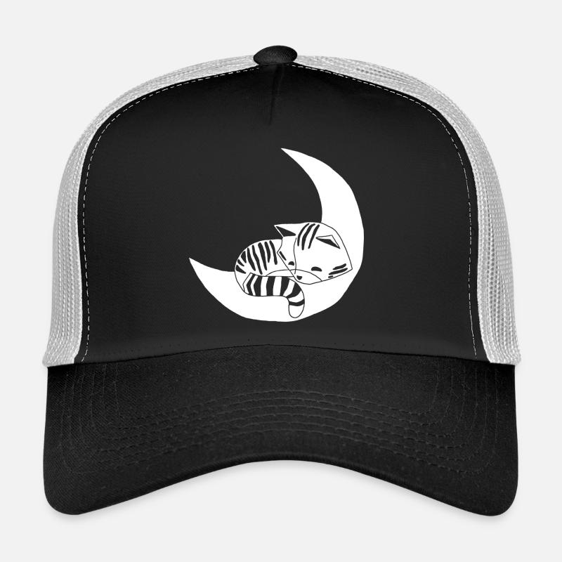 Chaton lunatique Casquette trucker 