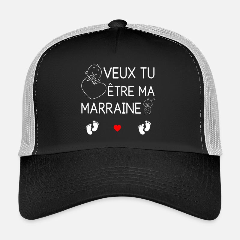Message Affection pour Futur Maman Casquette trucker 
