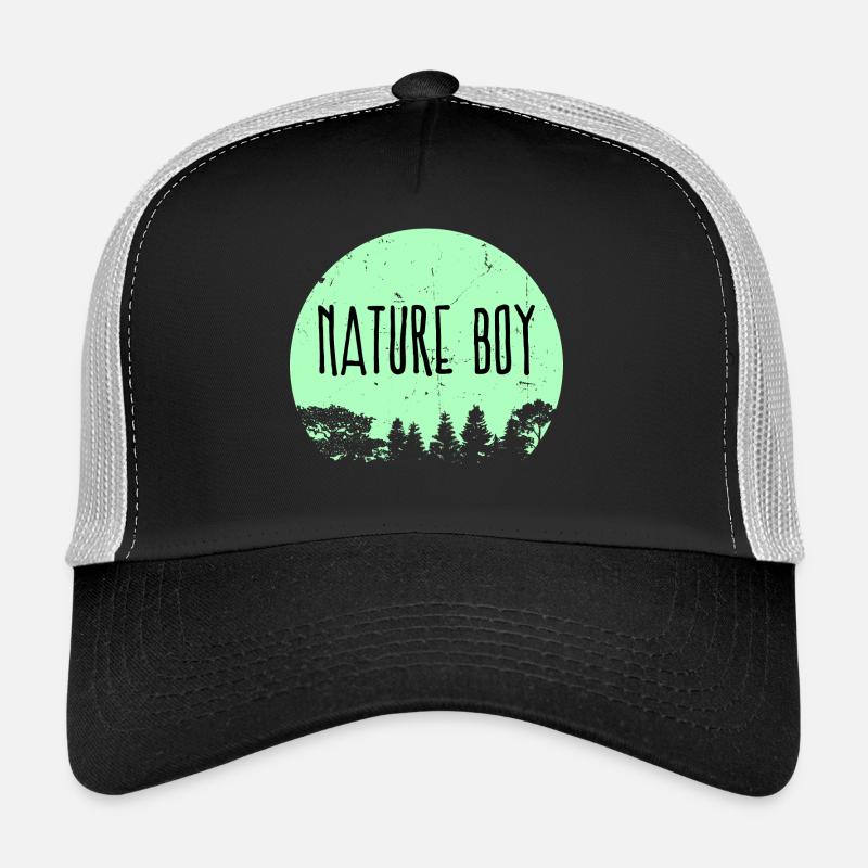 Campsite Nature Statement Hikers Camping Trucker Cap
