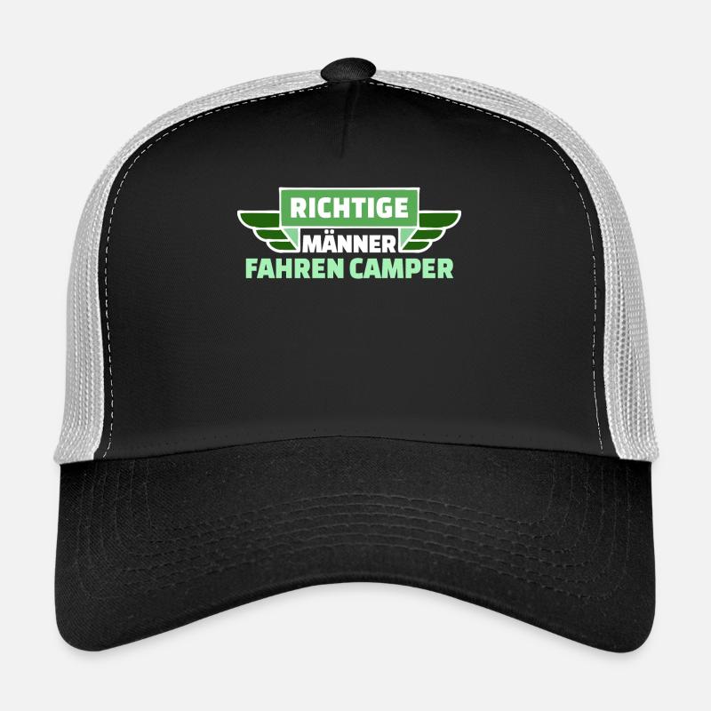 Camping Wanderer Camper Wanderlust Statement Trucker Cap