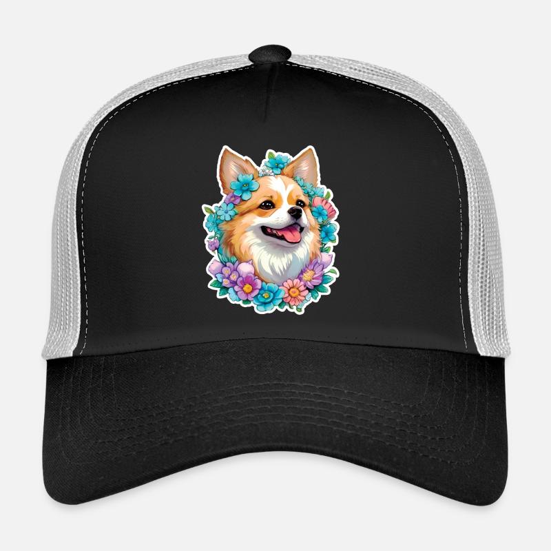 Pomeranian Zwergspitz Trucker Cap