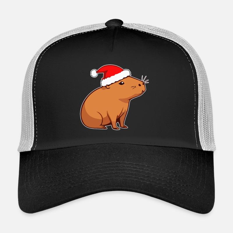 Capybara Weihnachten Trucker Cap