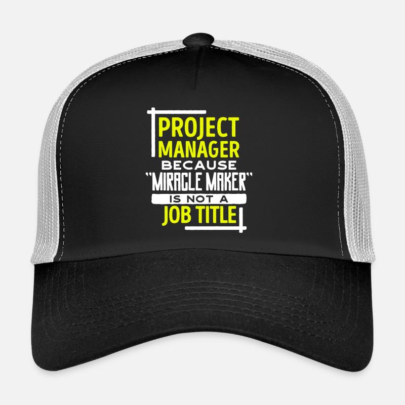Projektmanager Statement Job Manager Karriere Trucker Cap