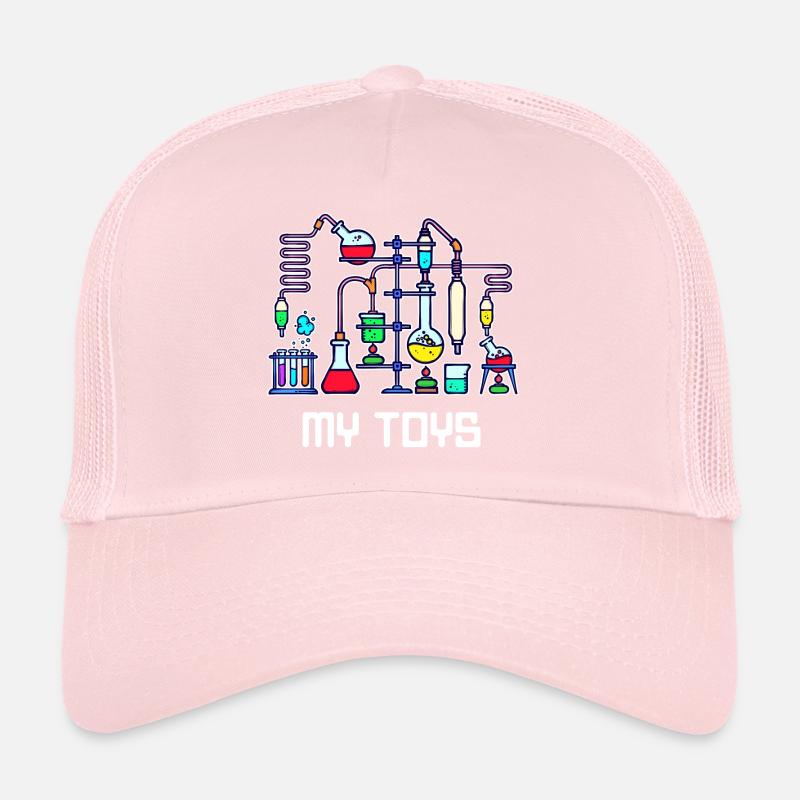 Workaholic Statement Job Scientist Career Trucker Cap