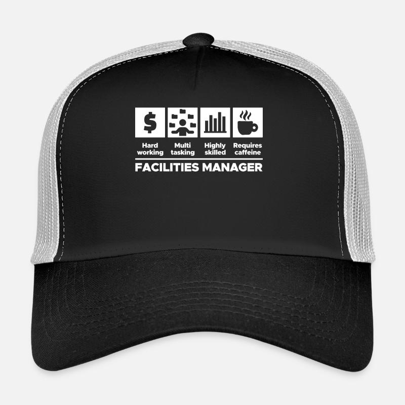 Job Project Manager Career Manager Statement Trucker Cap