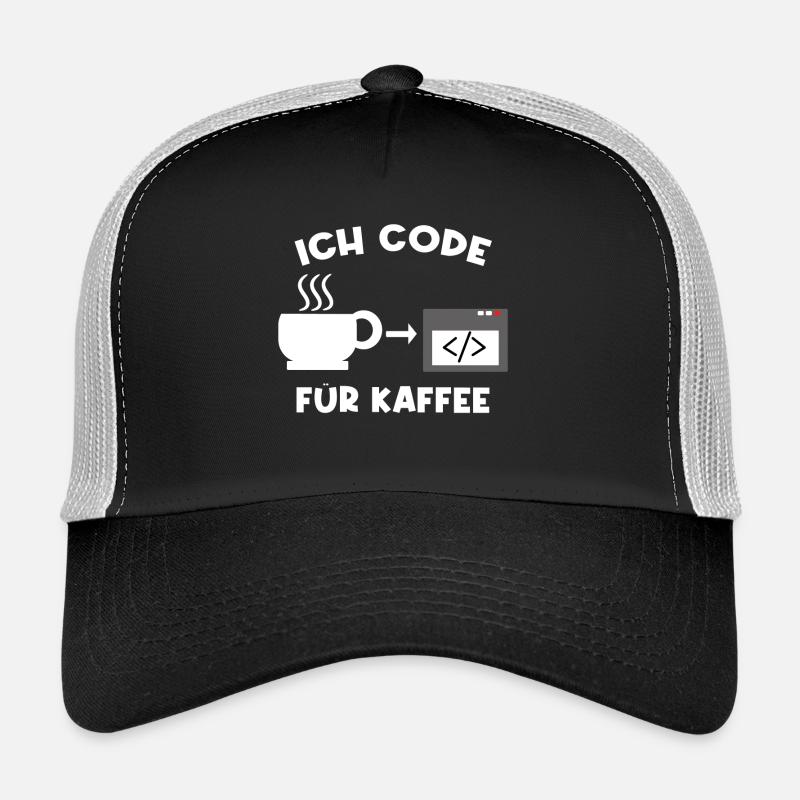 Workaholic Job Coder Karriere Erfolg Statement Trucker Cap