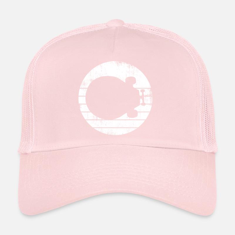 Skateboard Drawing Trucker Cap