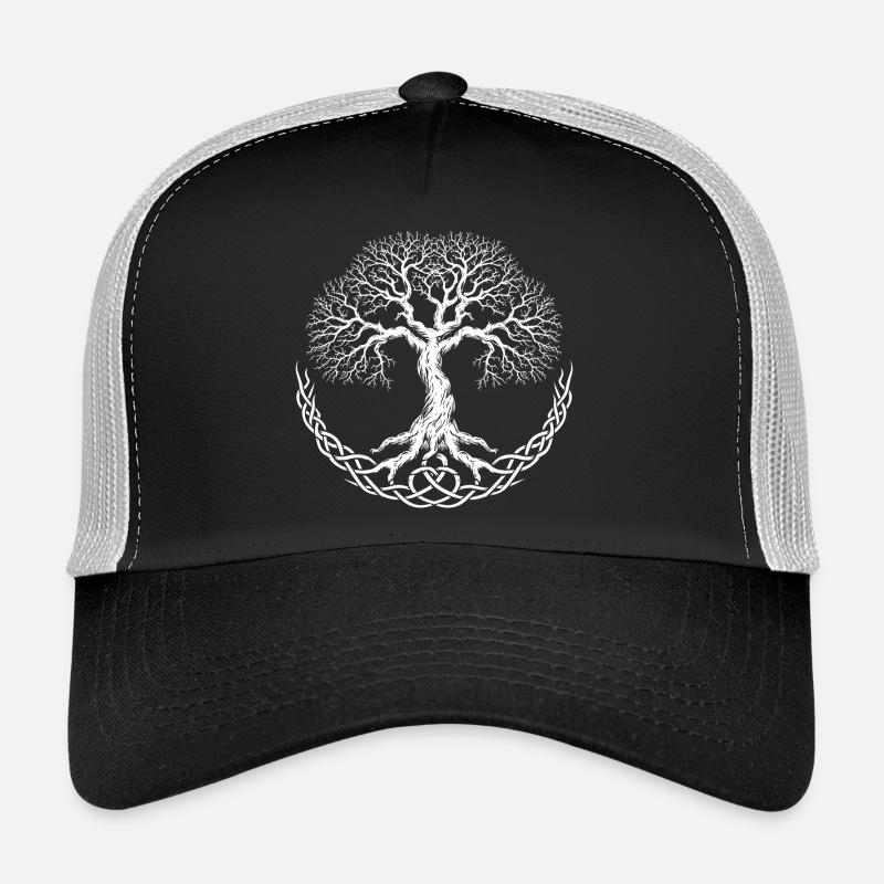 Yggdrasil arbre de vie Casquette trucker 