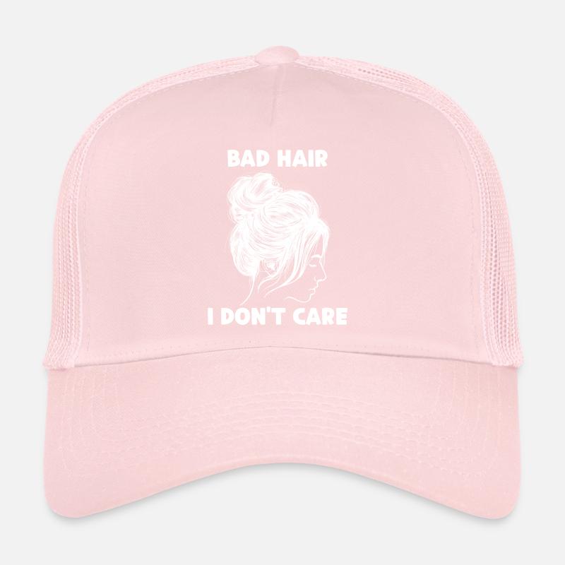 Je ne me soucie pas de l’attitude Déclaration indifférente Casquette trucker 