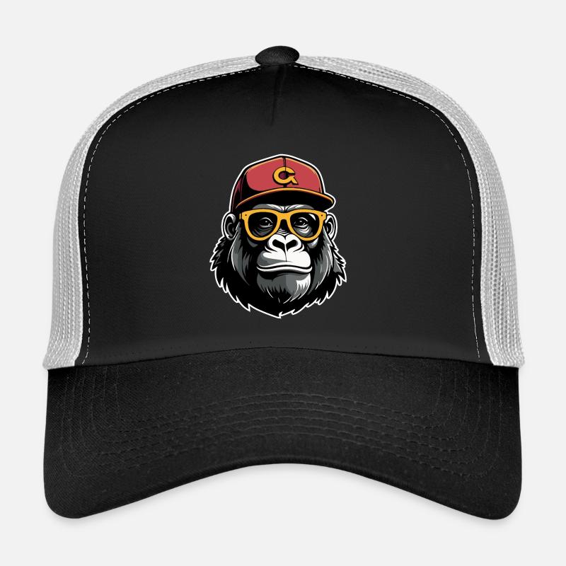 Singe intelligent Casquette trucker 