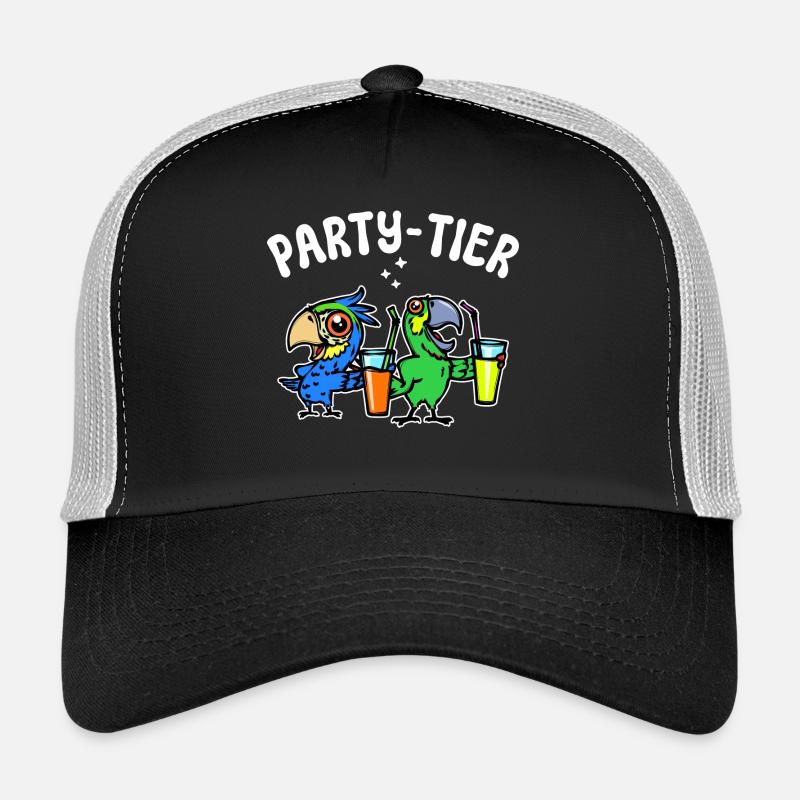 Parrot Statement Animal Lover Pet Bird Trucker Cap