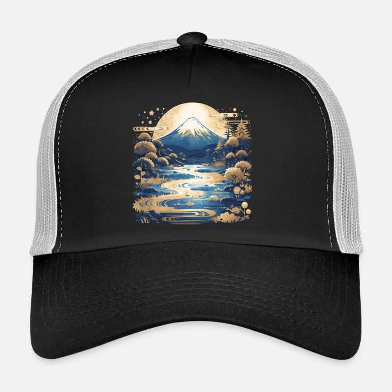 Mont Fuji Casquette trucker 