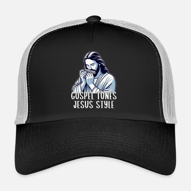 Mélodies gospel à la manière de Jésus Casquette trucker 