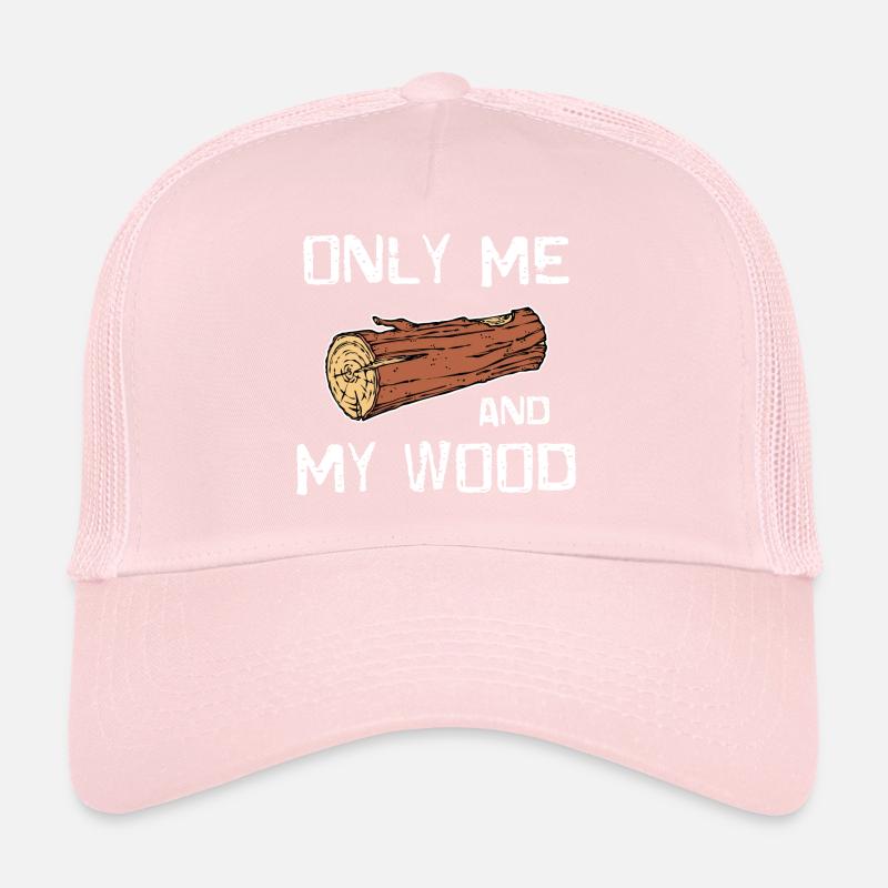Bois déclaration bûcheron bois arbre abatteur Casquette trucker 