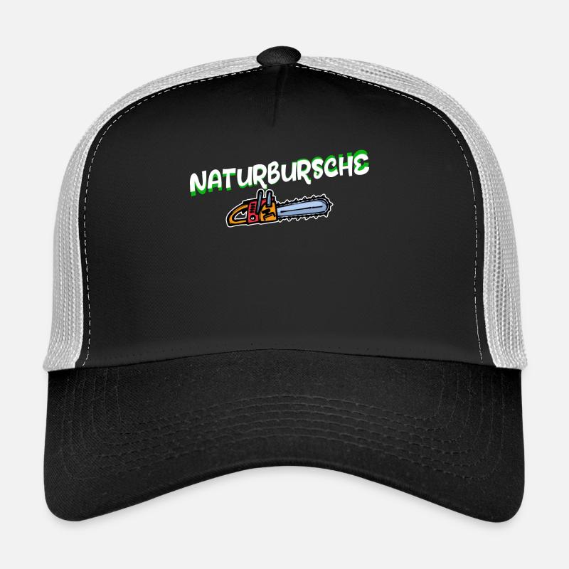 Tronçonneuse Lumberjack Statement Lumberjack Wood Casquette trucker 