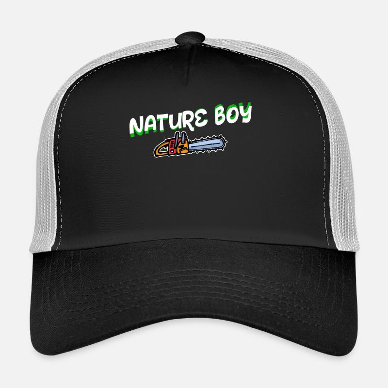 Tronçonneuse Statement Lumberjack Bois de travail du bois Casquette trucker 
