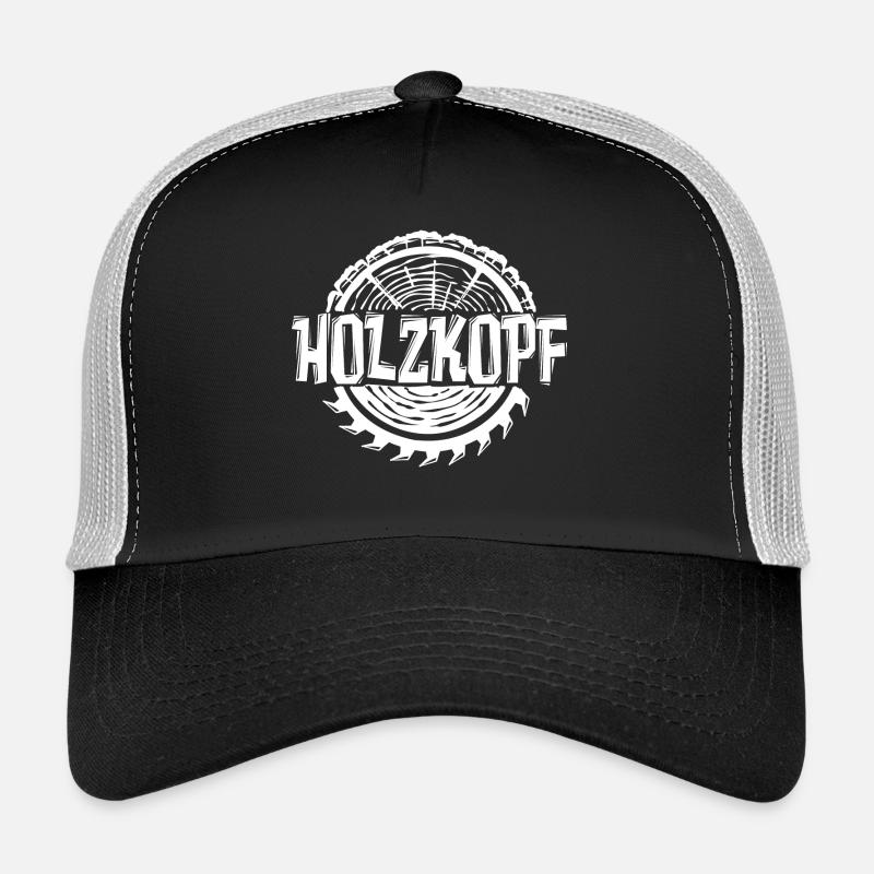 Mètres cubes massifs Abatteurs d’arbres Bûcherons Menuiserie Bois Casquette trucker 
