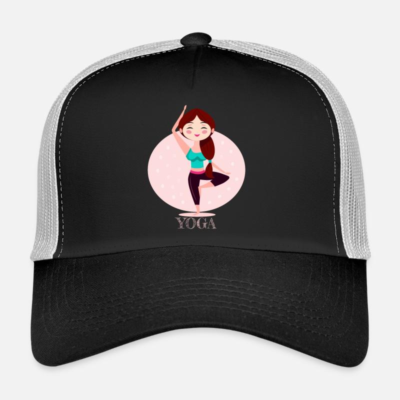 Yoga-Mädchen Trucker Cap