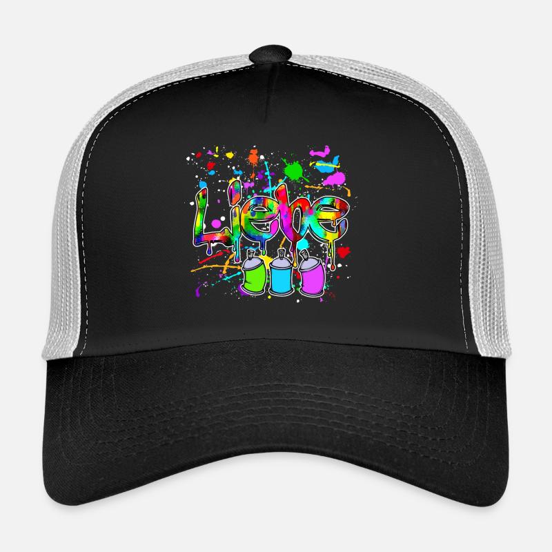 Spraydose Strassenkunst Wildstyle Graffite Sprayer Trucker Cap